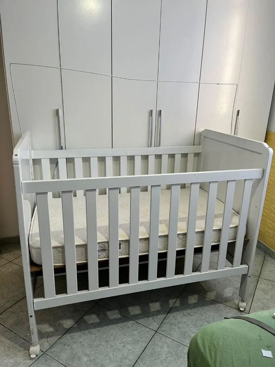 Berço peroba branco brilho  - Foto 5