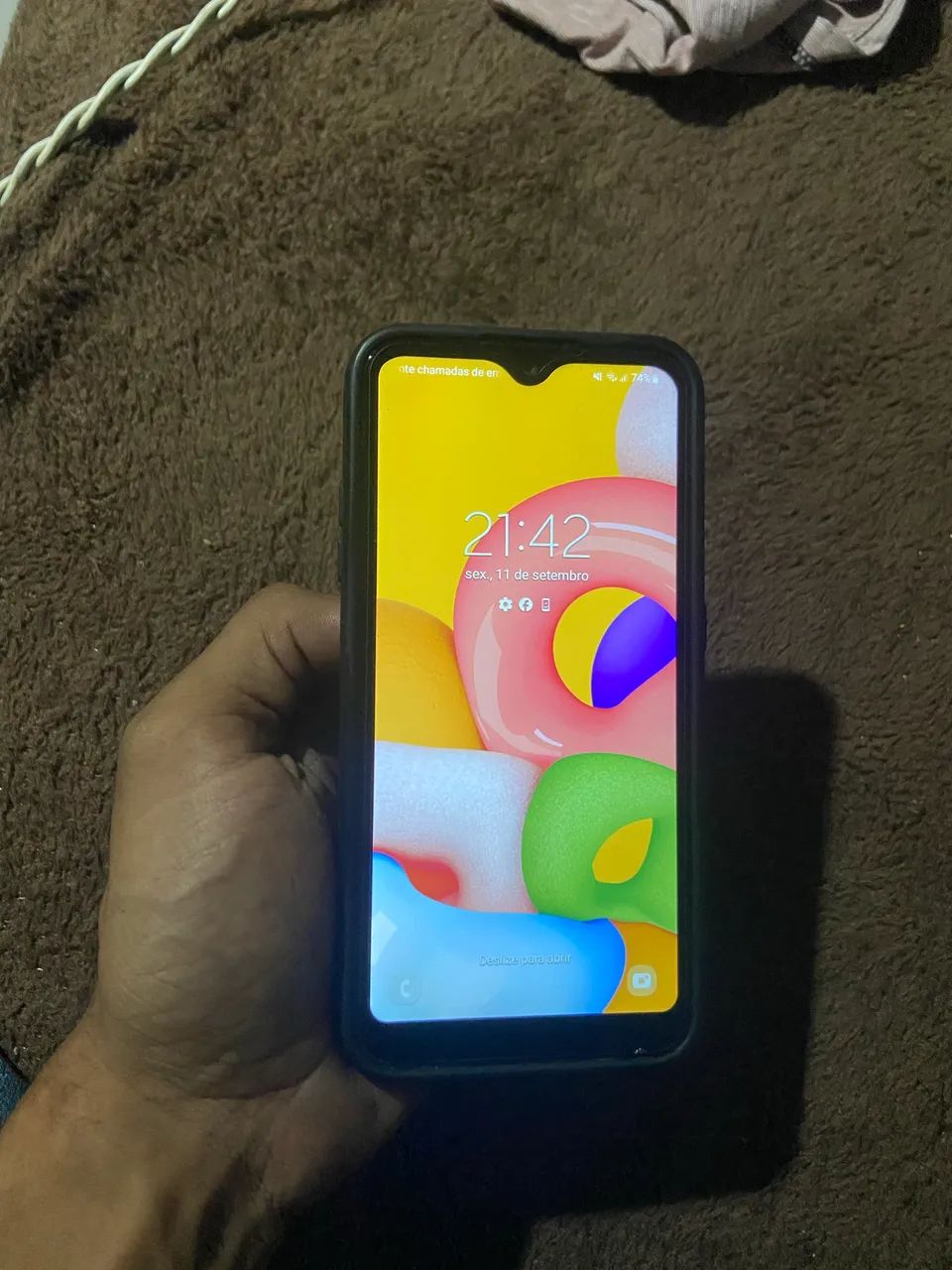Celular A01 muito conservado 