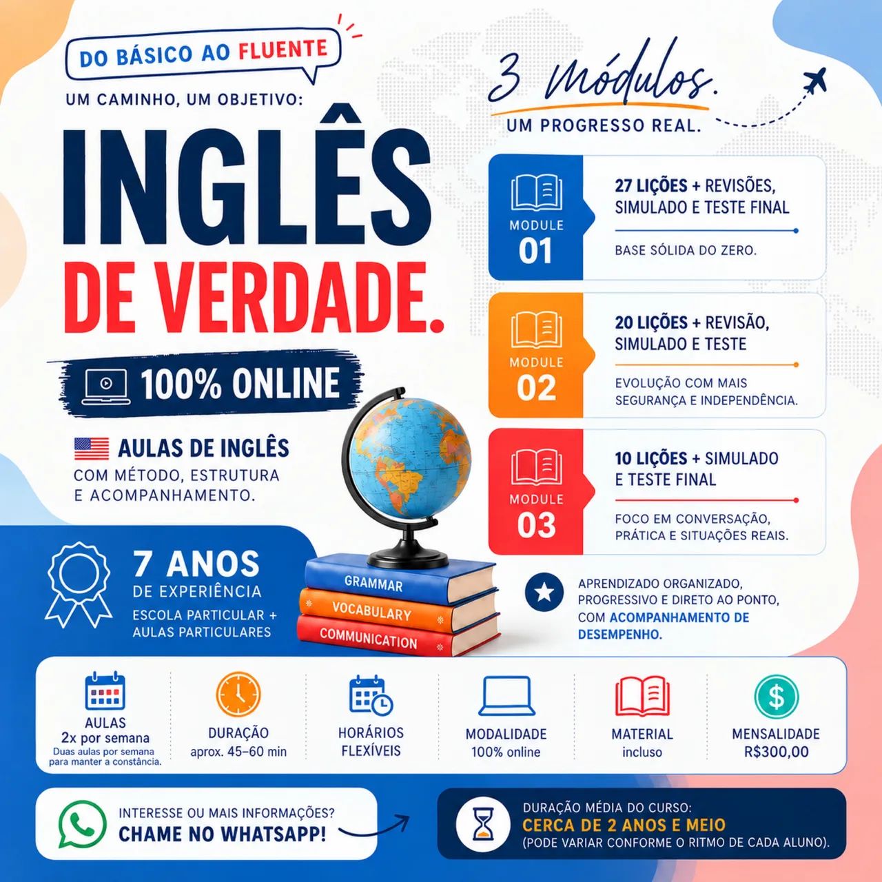 Curso de Inglês online completo