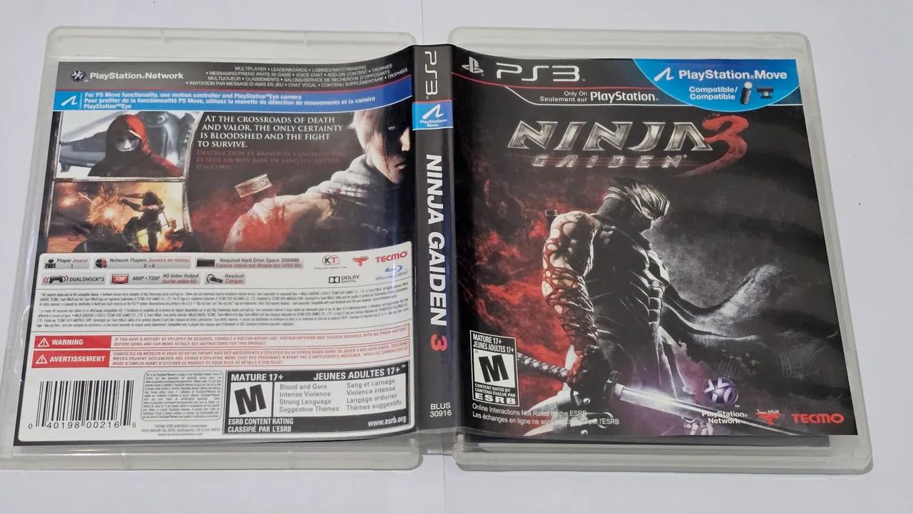 Ninja Gaiden 3 (game PS3). Ótimo! - Foto 3