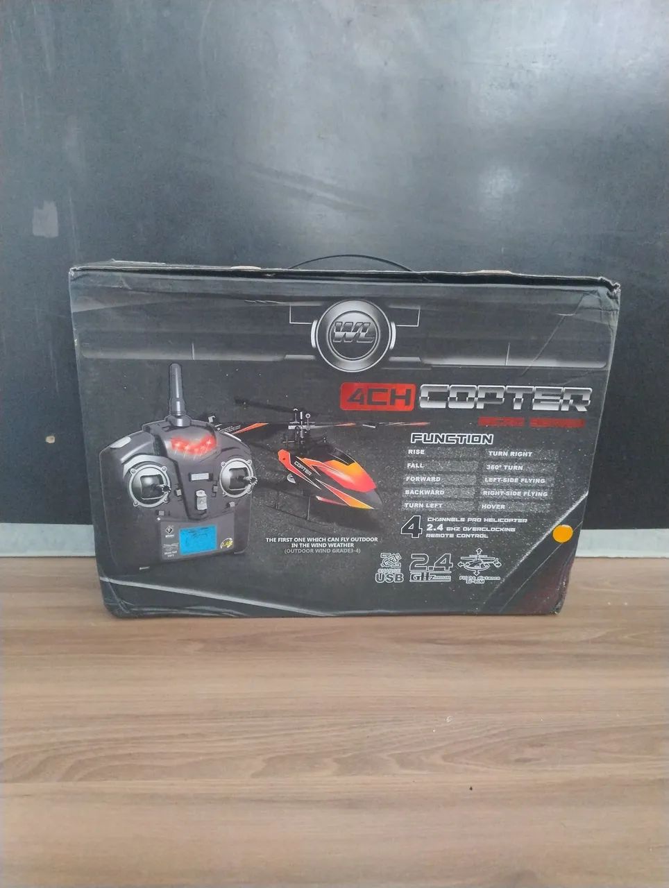 Helicóptero de controle remoto wl toys - Foto 2