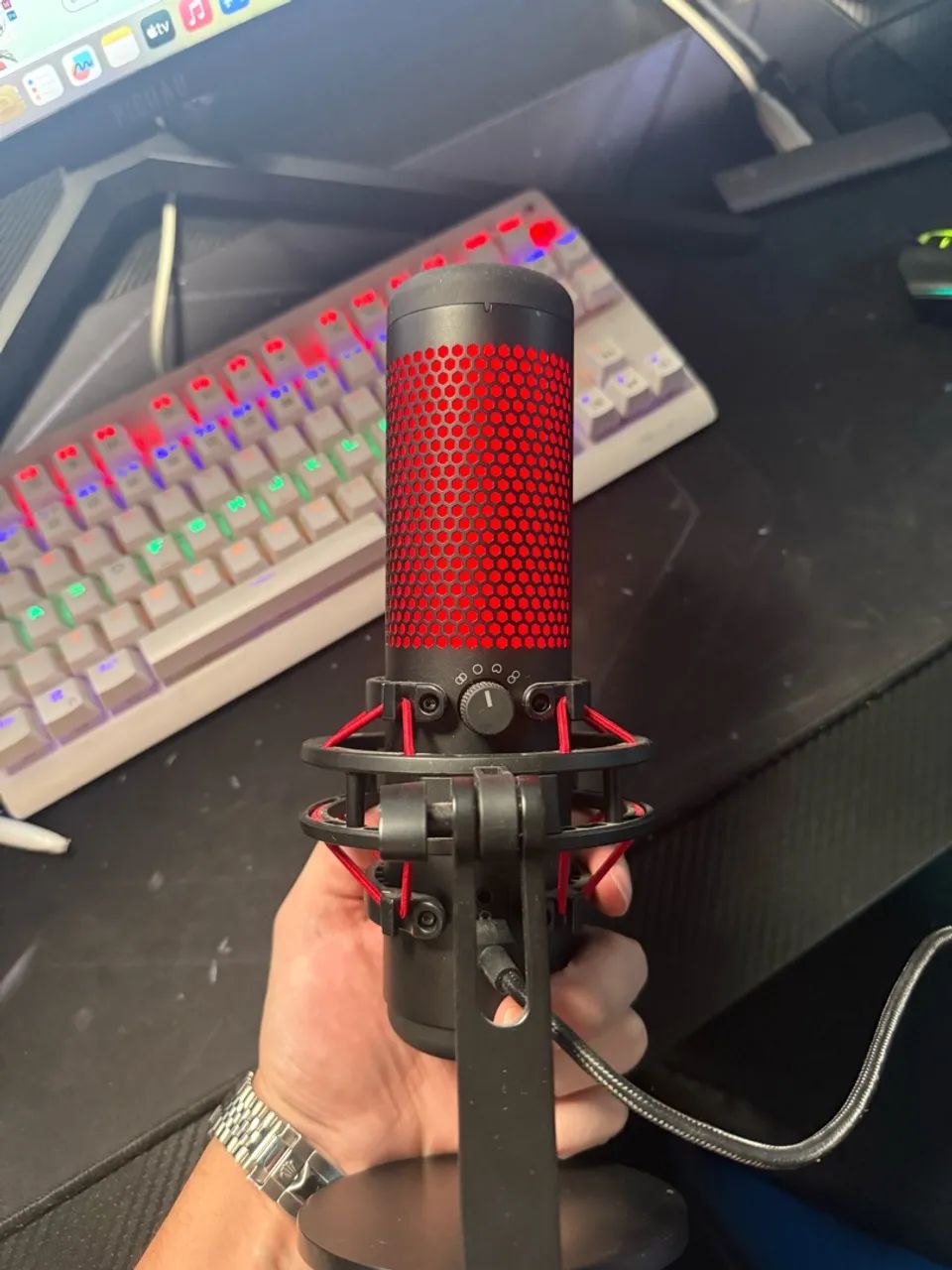 MICROFONE HYPERX - QUADCAST - Foto 4