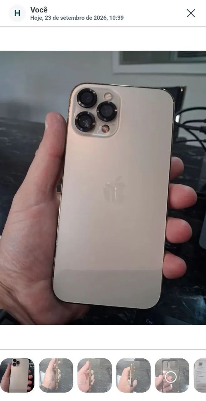 Iphone 12 Pro Max, 256GB, sem nenhuma marca de uso, todas funcionalidades perfeitas