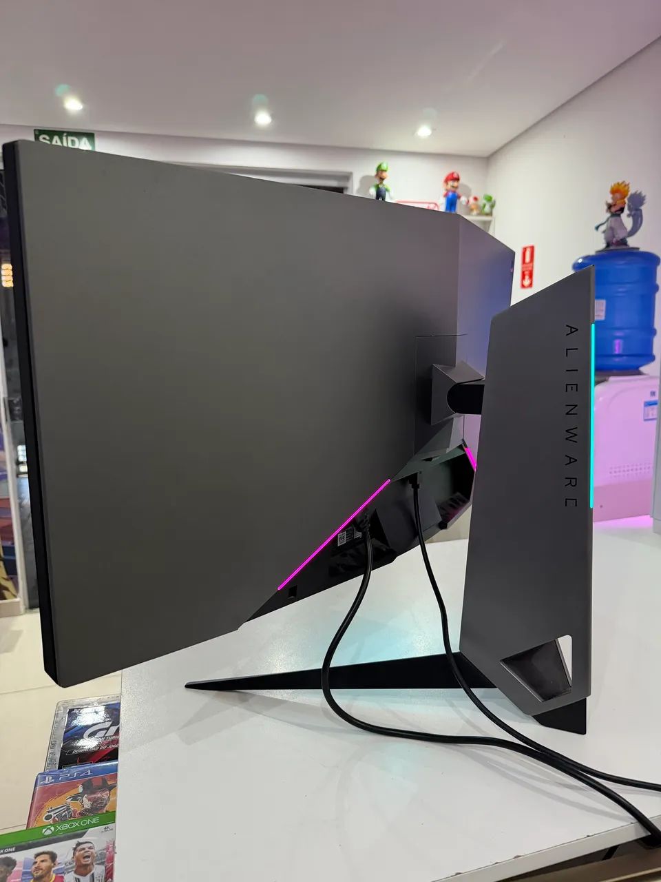 Monitor AlienWare 34 polegadas curvo 120hz - Foto 4