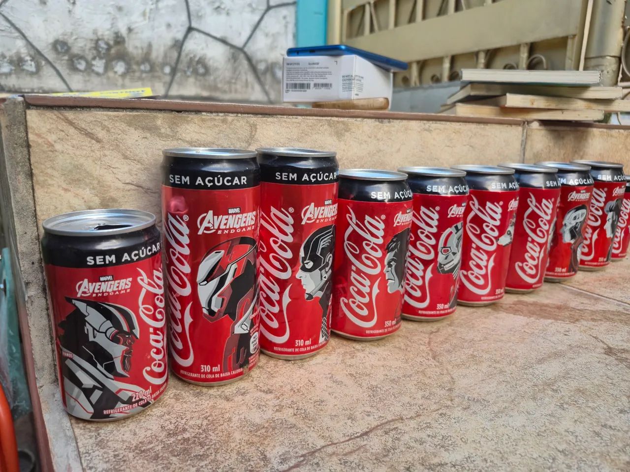 Coleção Latas Coca-Cola Marvel Vingadores - Foto 2