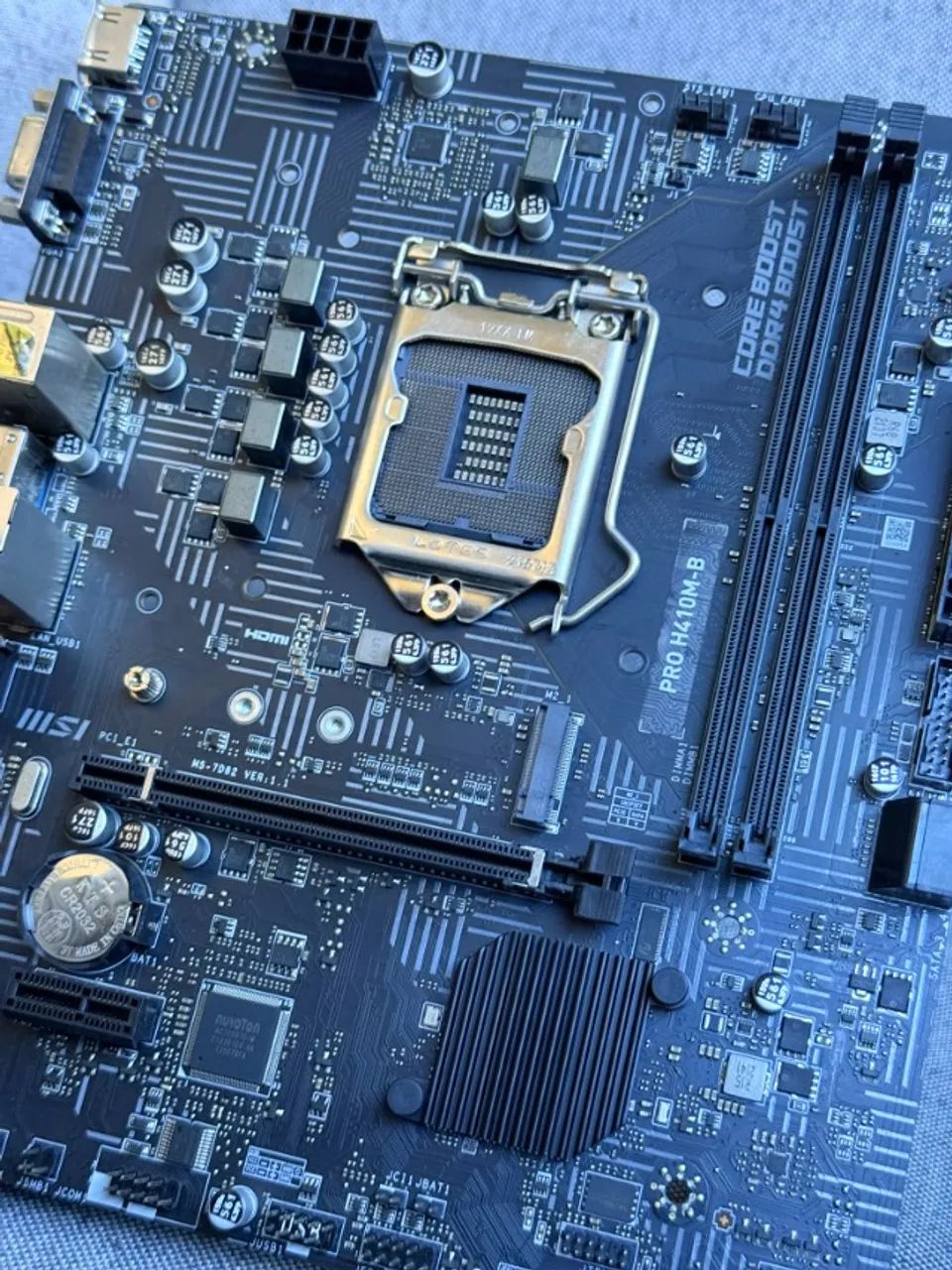 Placa Mãe MSI Pro H410M-B - Foto 4