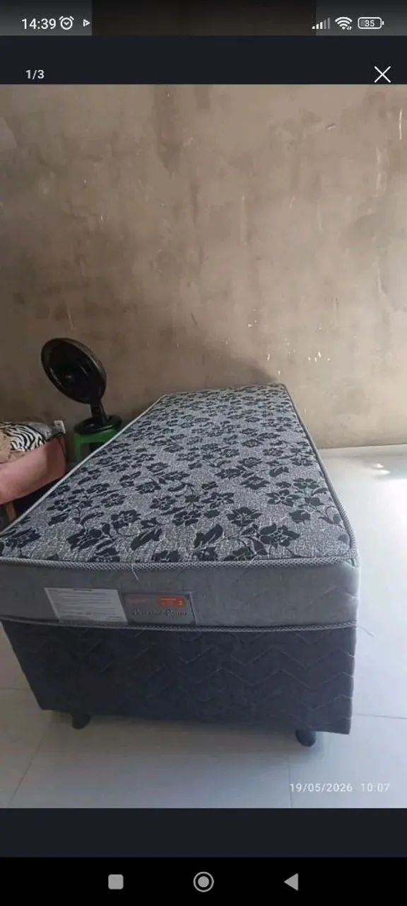 Cama solteiro unibox 