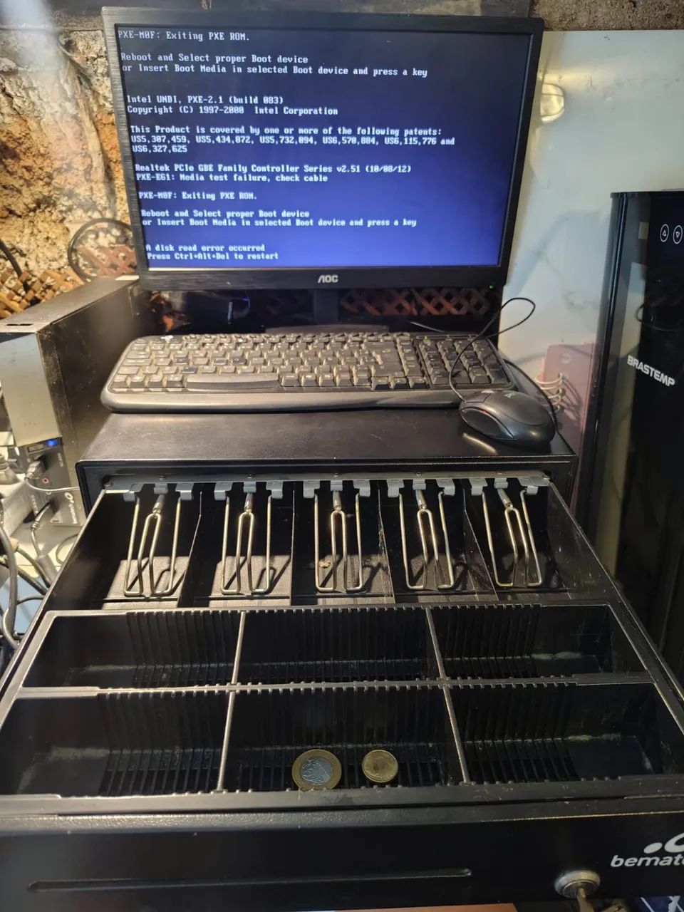 COMPUTADOR COMPLETO COM CAIXA REGISTRADORA