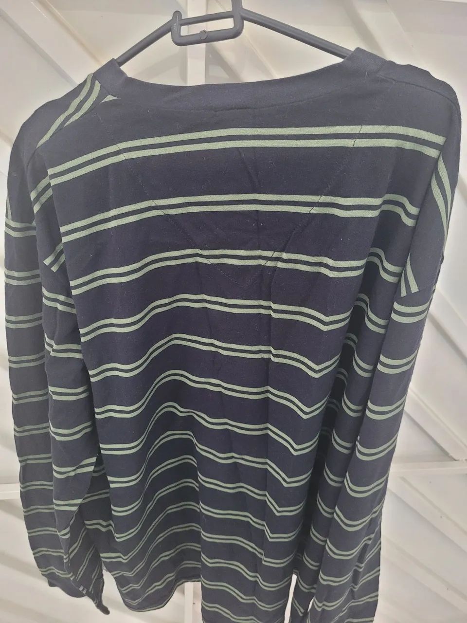 Camisetas masculina Polo manga comprida  - Foto 3
