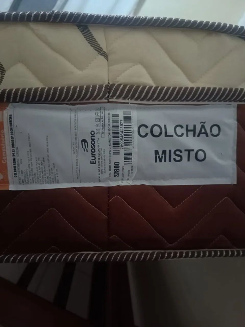 CAMA E COLCHÃO ( ANGELIN / EUROSONO ) - Foto 4