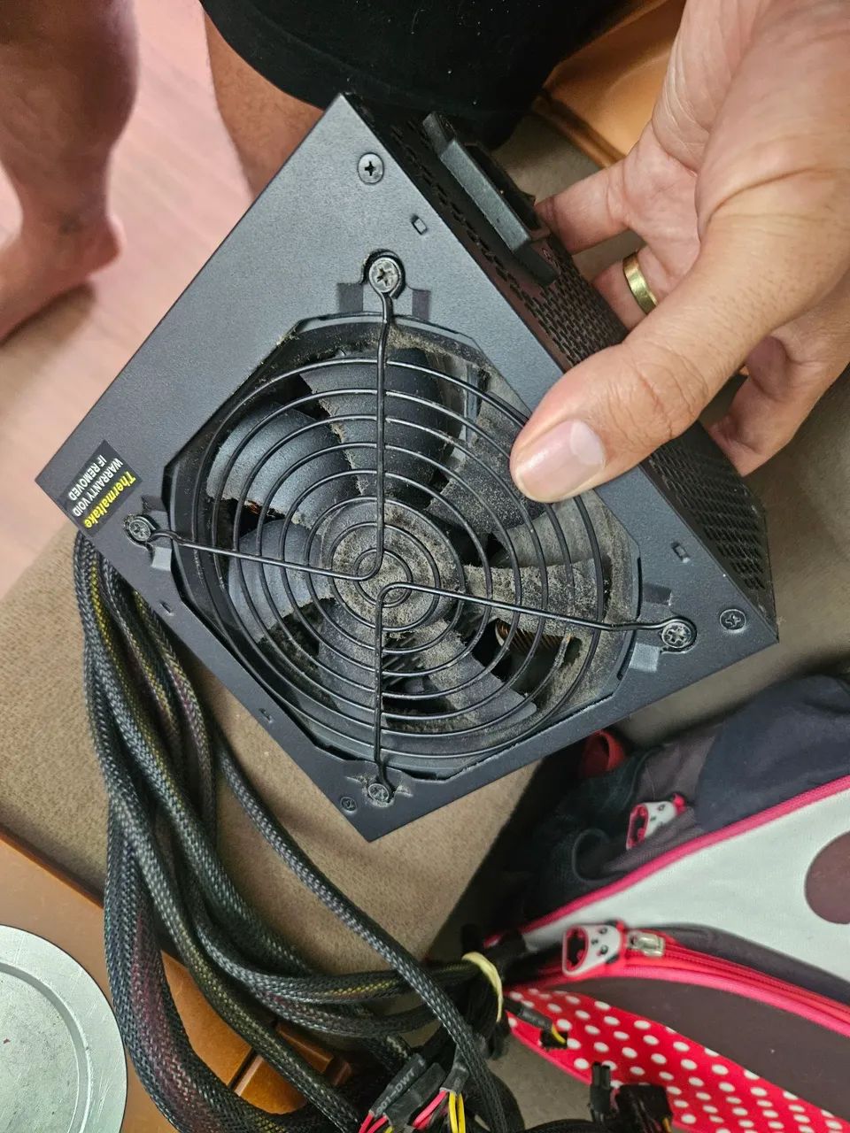 Fonte Thermaltake Smart 500W 80 Plus - Foto 3