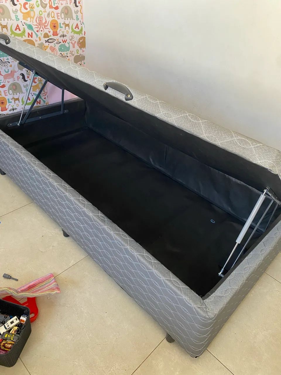 Baú de cama Box solteiro  - Foto 2
