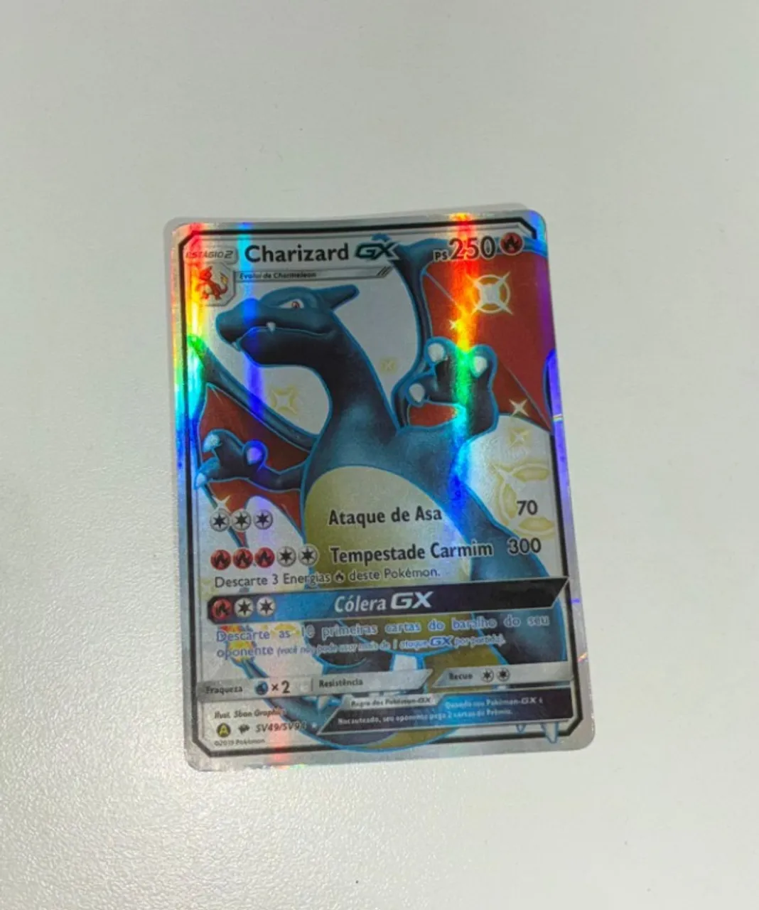 charizard carta gx