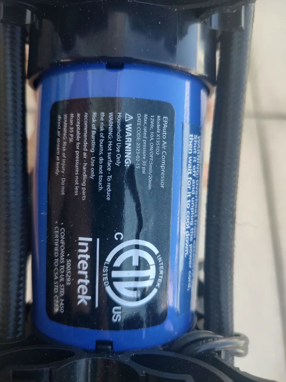 Mini Compressor para carro - Foto 4