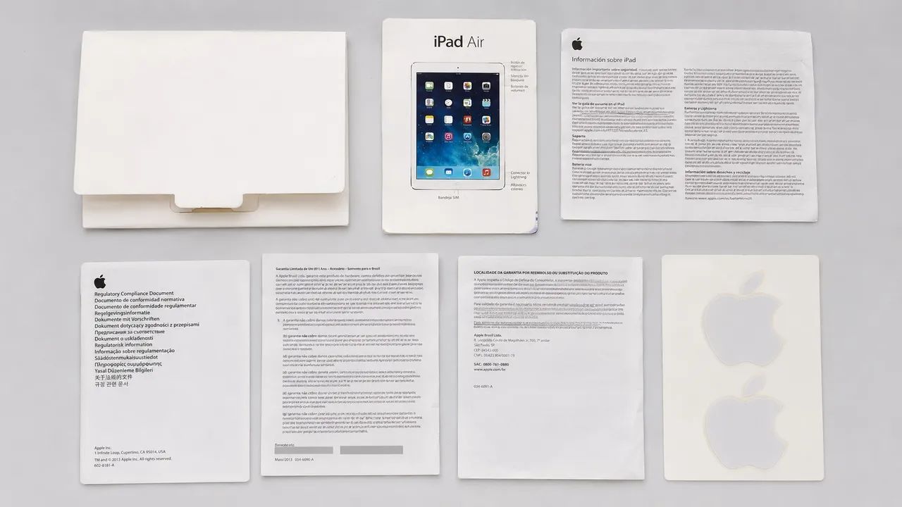 iPad Air 1 A1475 16GB Wi?Fi + Cellular com caixa e nota fiscal - Foto 2