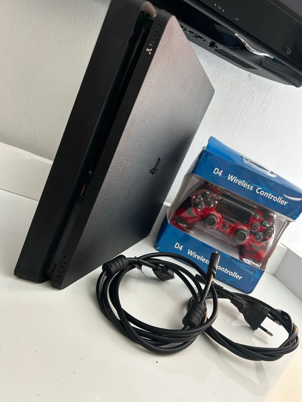 Ps4 slim IMPECÁVEL  - Foto 4