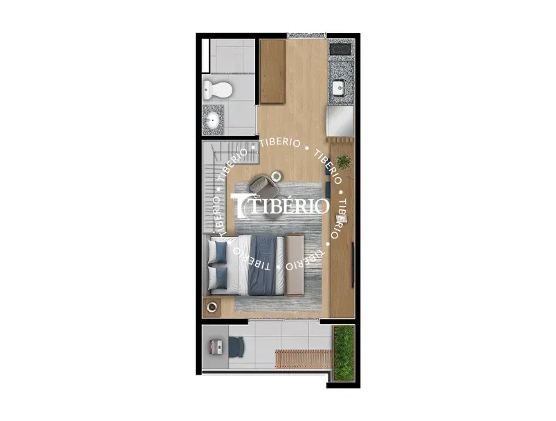 PLANTA 28m²