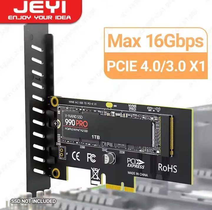 Adaptador Pci para Nvme m2 - Foto 2