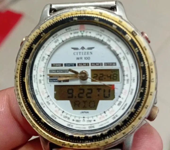 Citizen new wingman c080 série ouro 