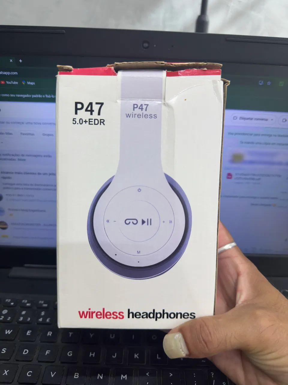 Fone Bluetooth P47 Wireless - Última unidade.