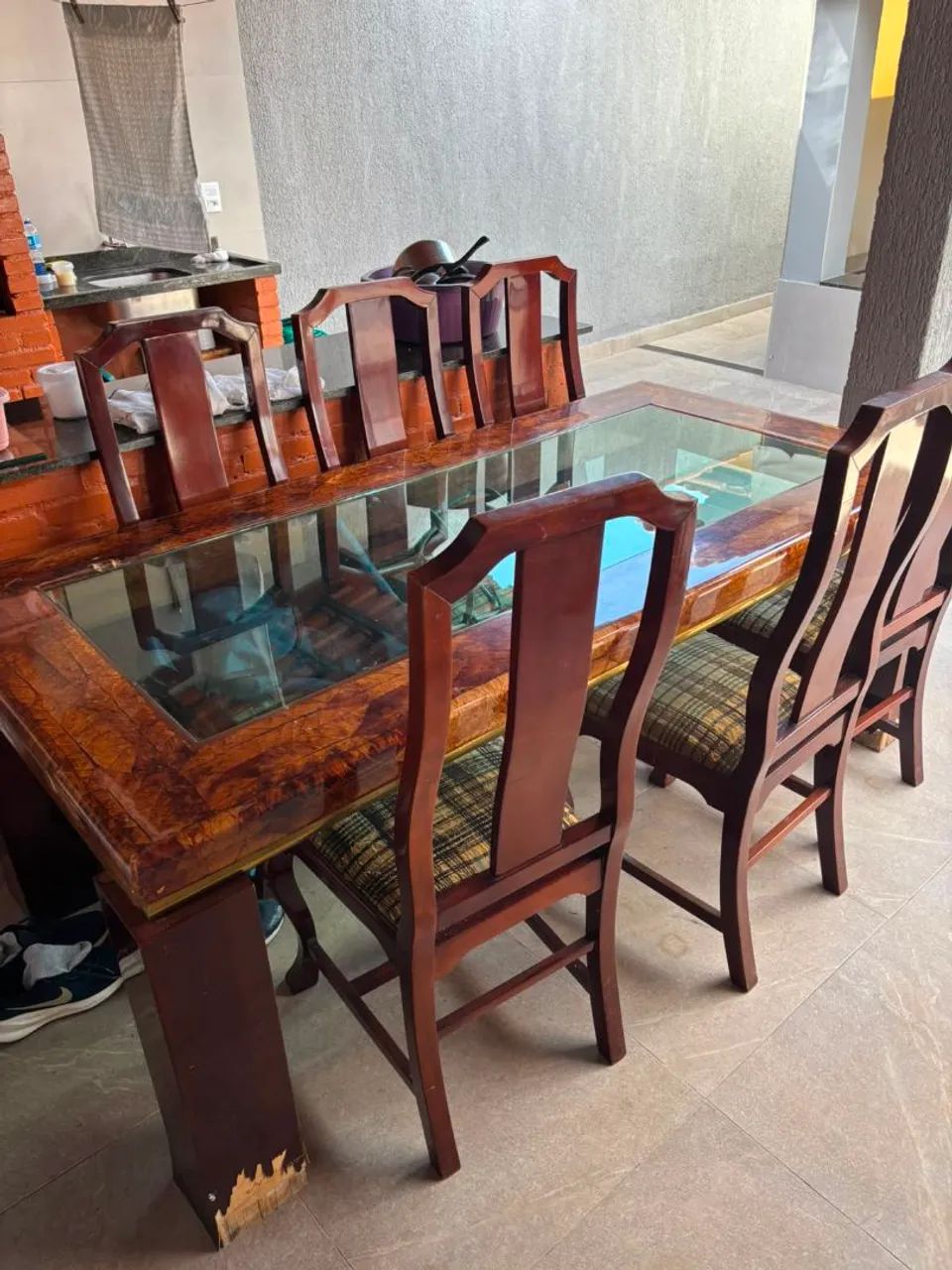 Mesa e cadeiras  - Foto 2
