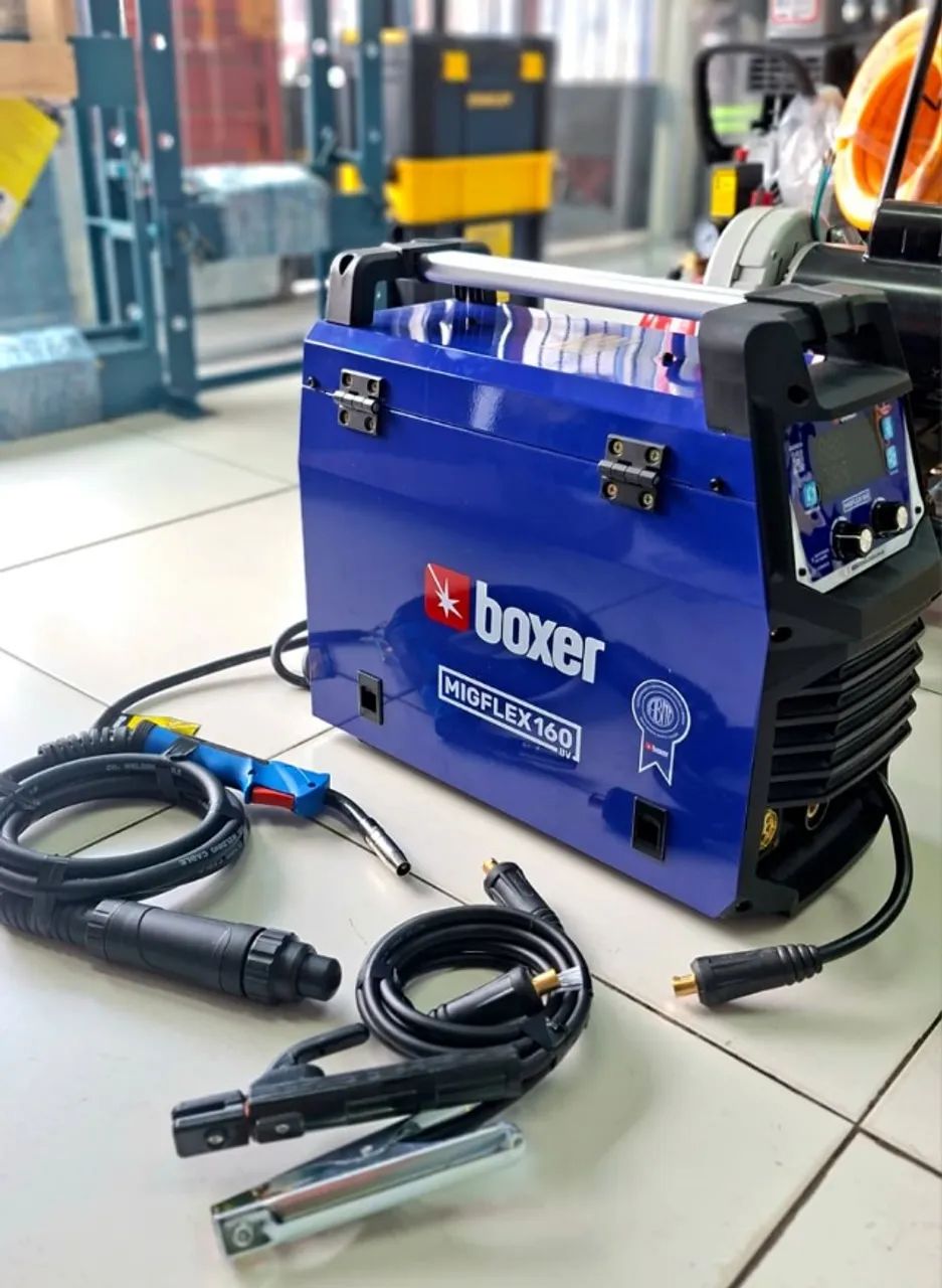 Inversora maquina de solda 160 migflex Boxer - Entrega Gratis - Foto 3