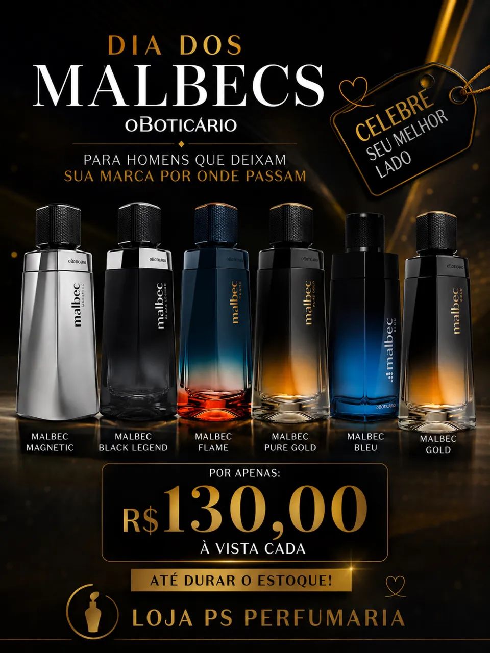 Perfumes promoção imperdível 