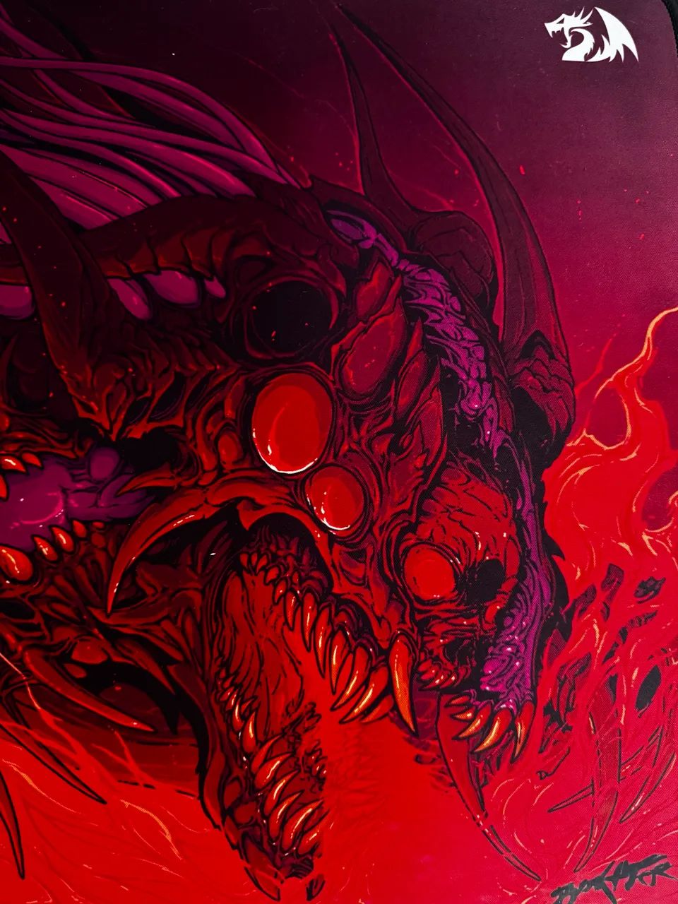 Mousepad Infernal Dragon - Redragon  - Foto 3