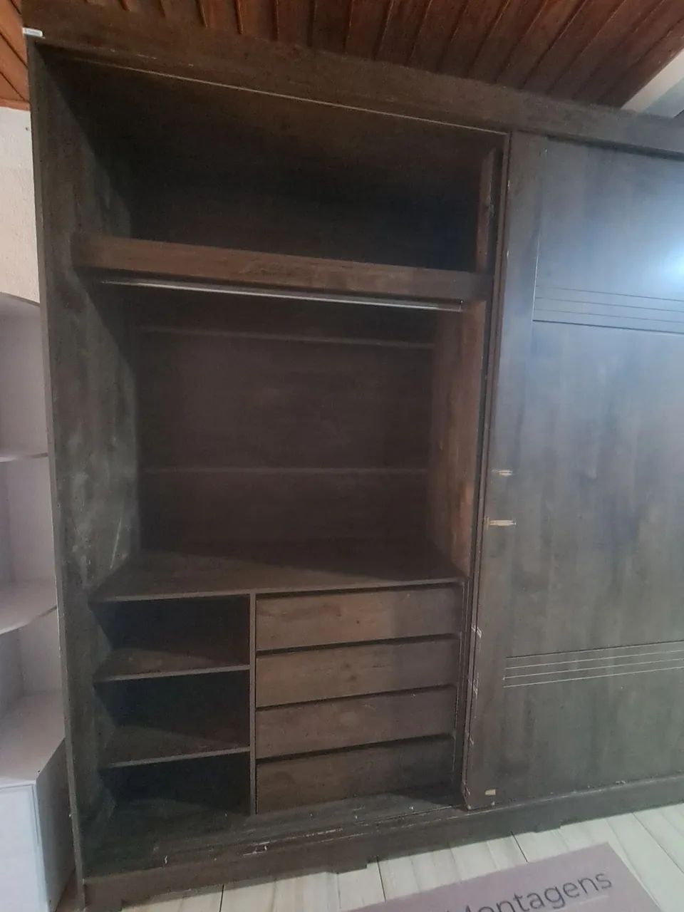 Guarda roupa de casal com entrega grátis  - Foto 3
