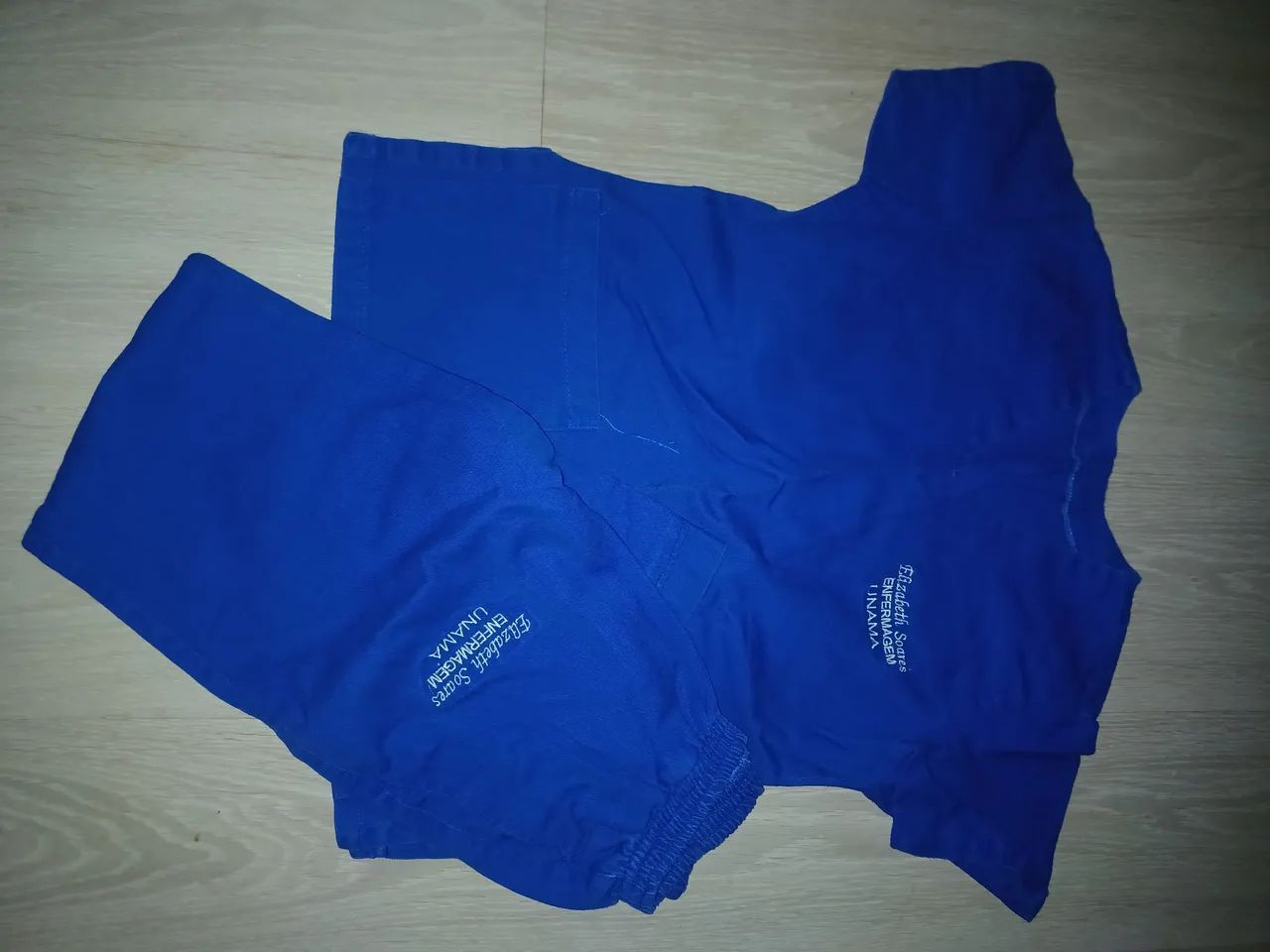 Kit 2 Pares de Scrub Tecido Brim Hospitalar  - Foto 4