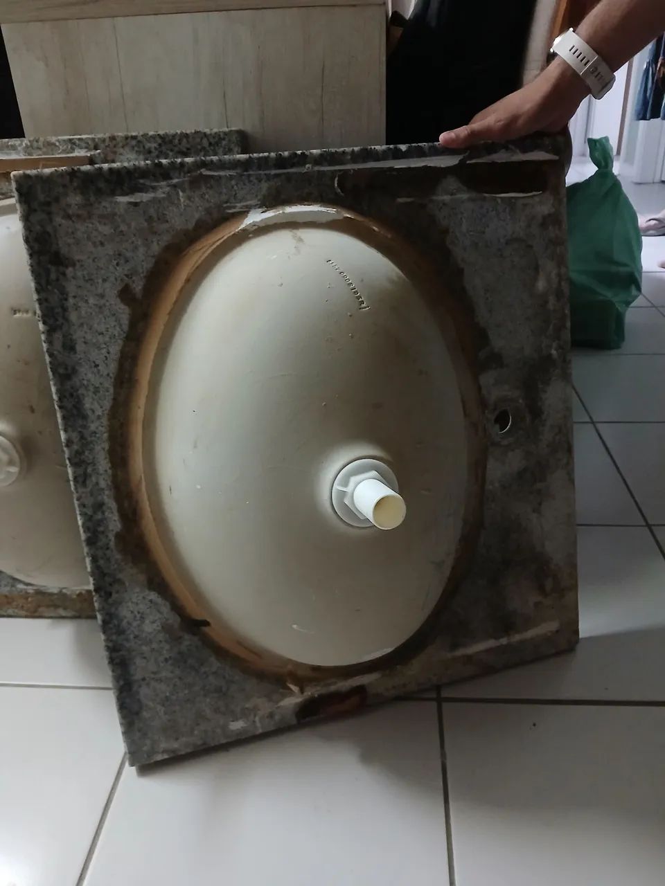 Bancada Pia Banheiro com Cuba Deca - Foto 5