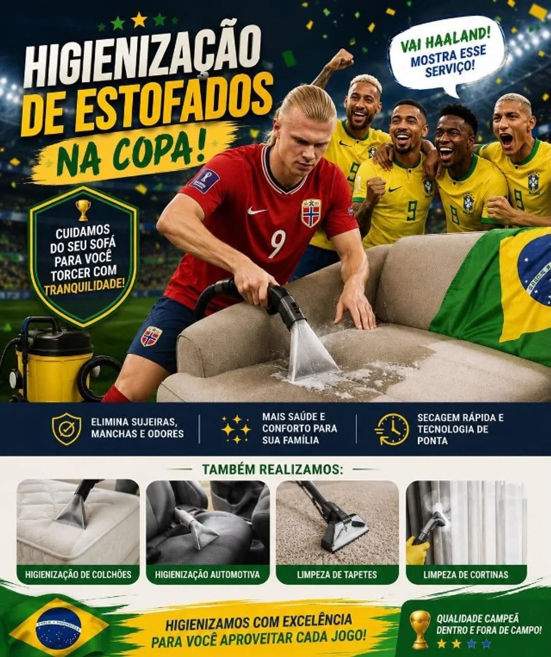 Lavagem a seco - em promoção 