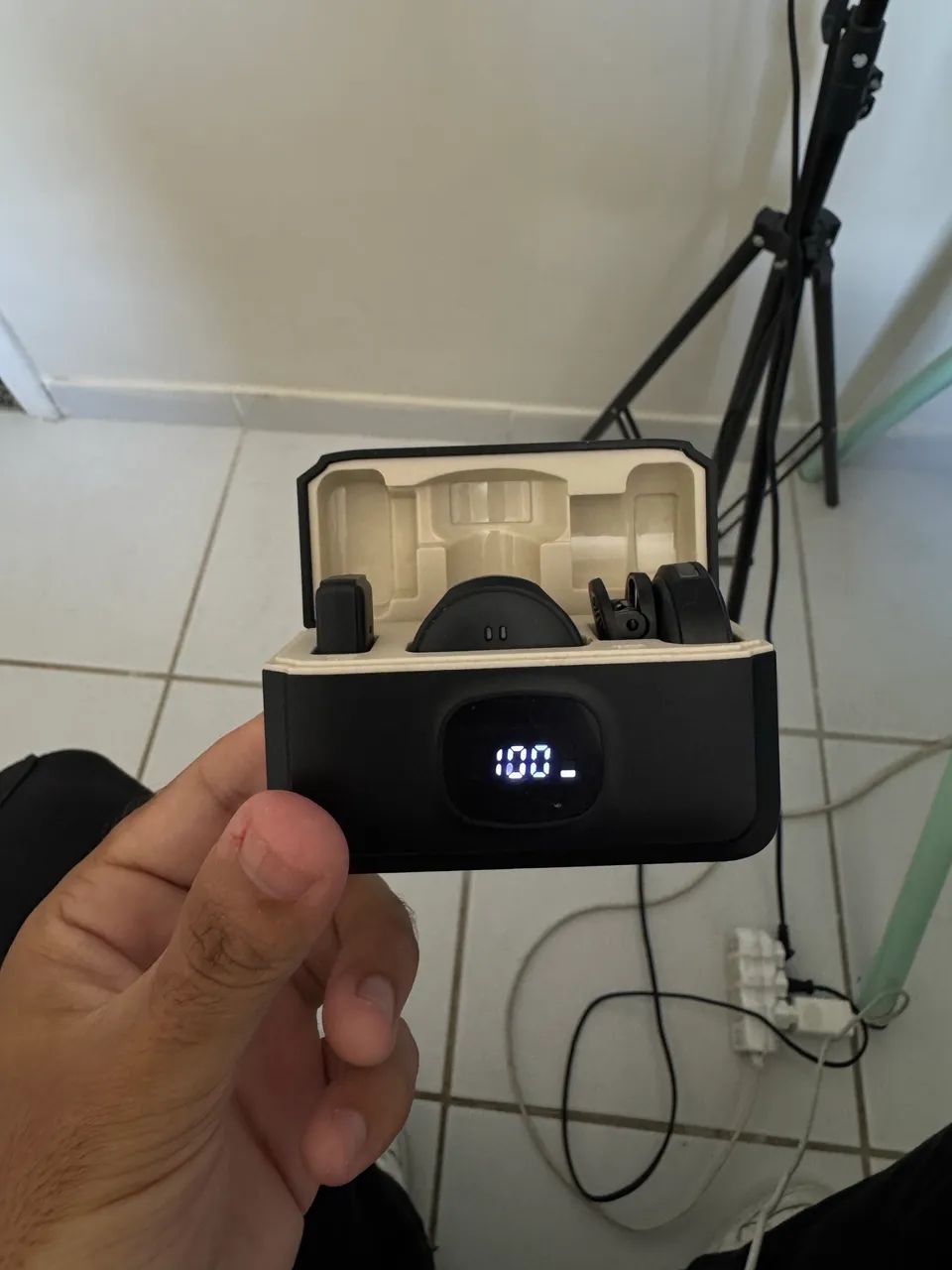 MICROFONE LAPELA MOEDA - Foto 4