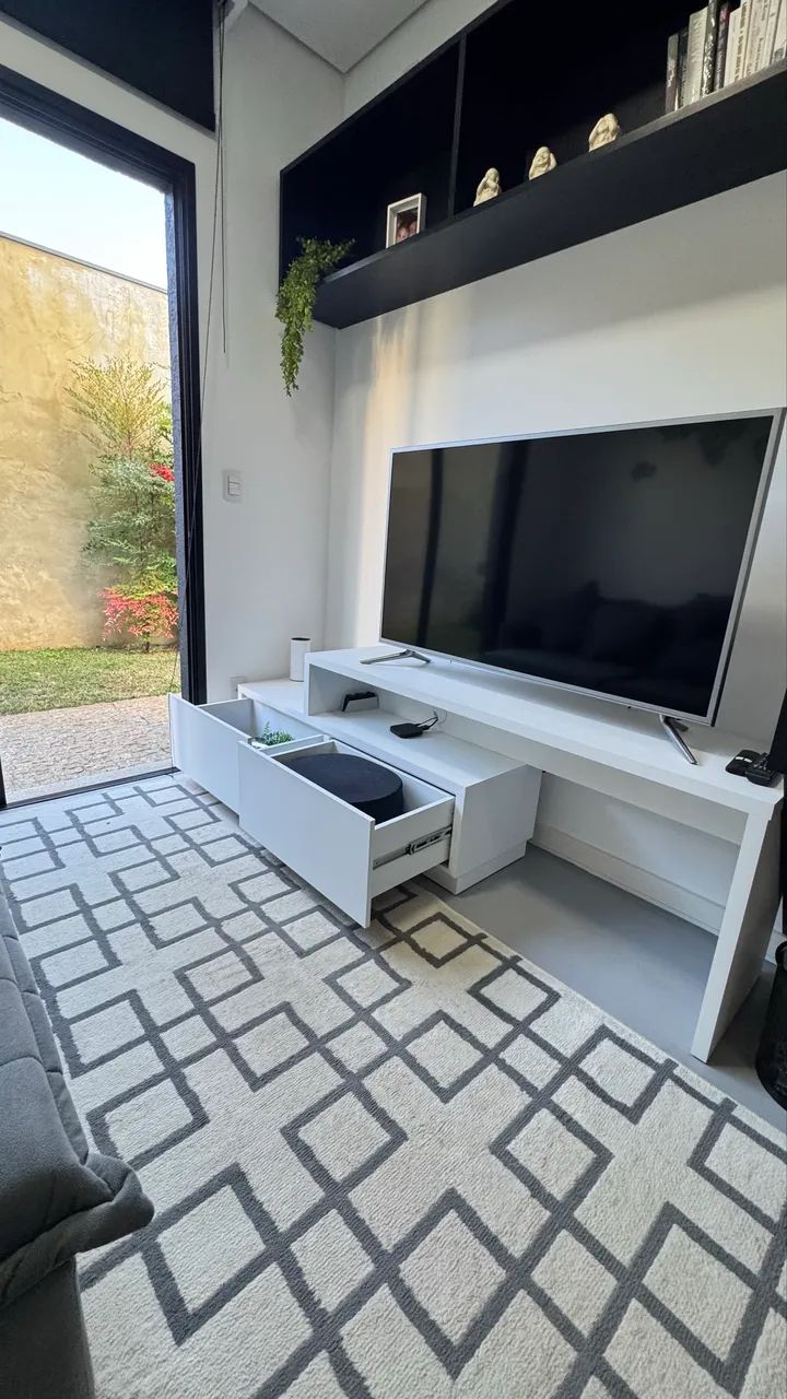 Rack Extensível Branco - Quarto, sala ou escritório - Foto 3