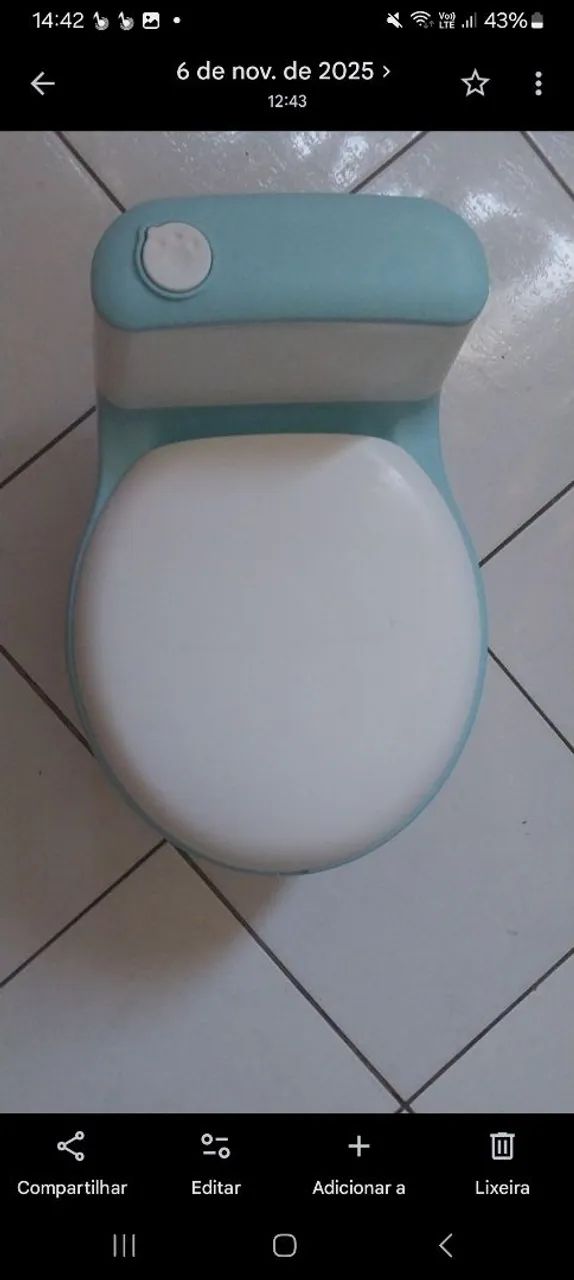 Troninho infantil 
