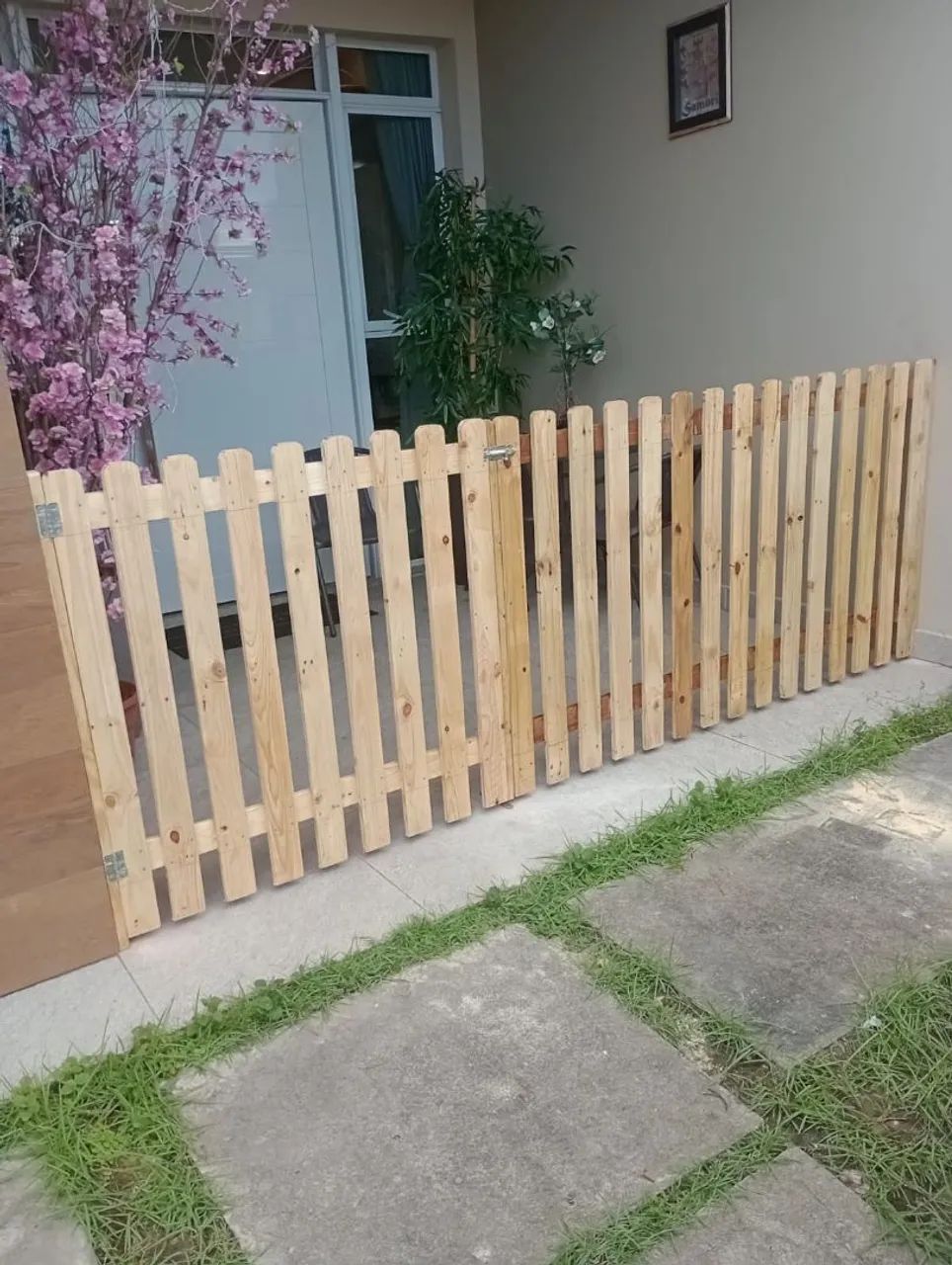 Cercadinho e portão Paletes