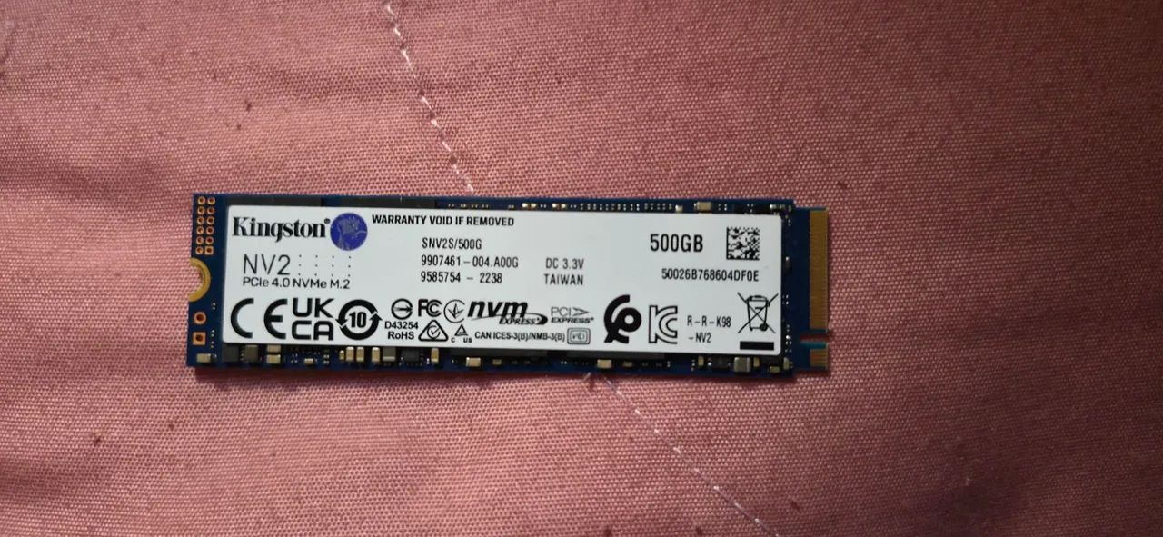 SSD NVME KINGSTON 