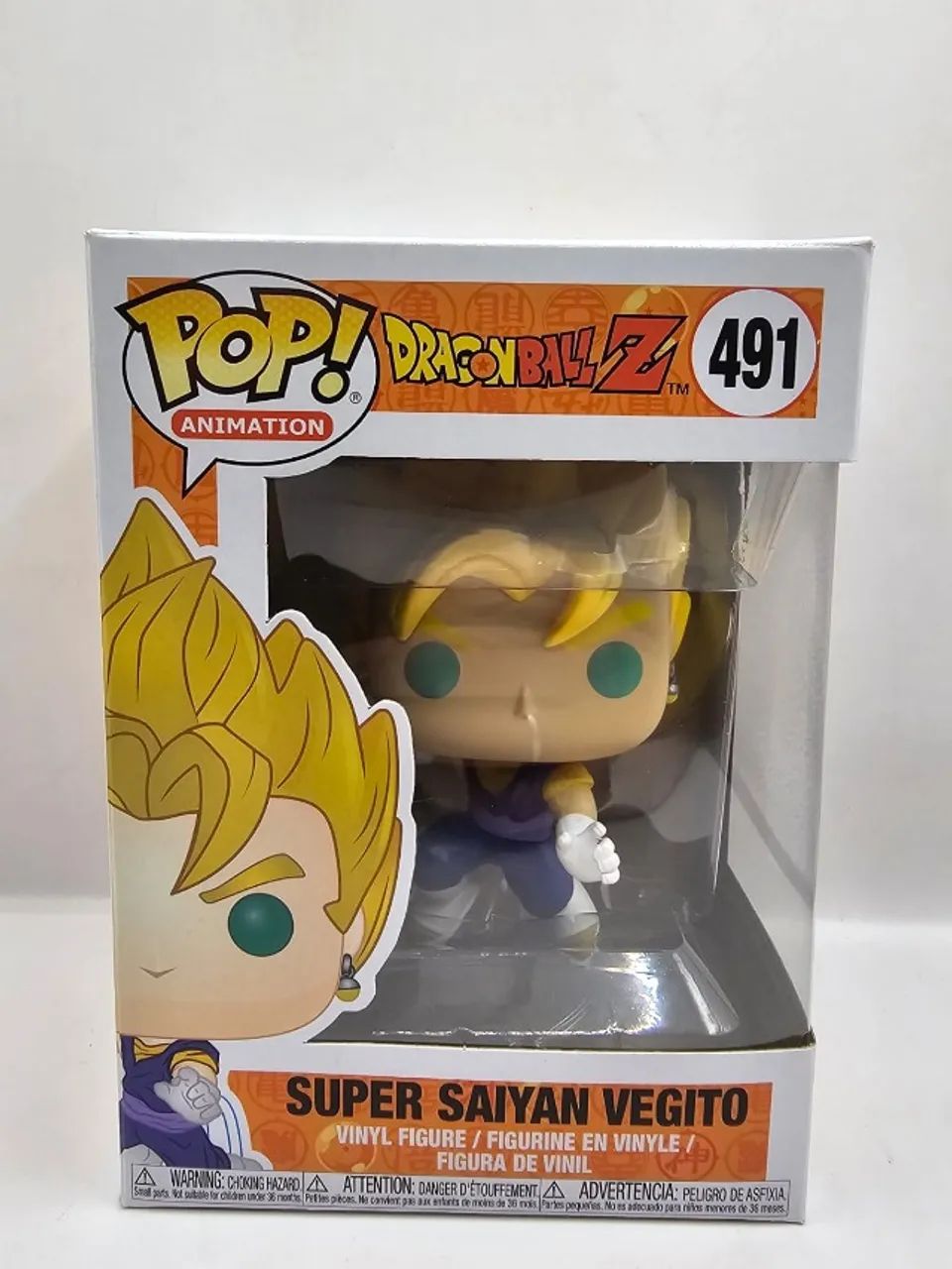 Funko Pop Dragon Ball Z - Super Saiyan Vegito #491