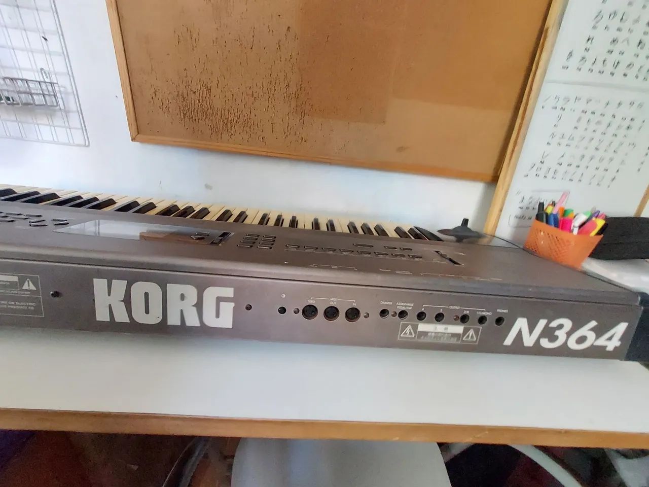 Teclado workstation korg N364 - Instrumentos musicais - Laranjal
