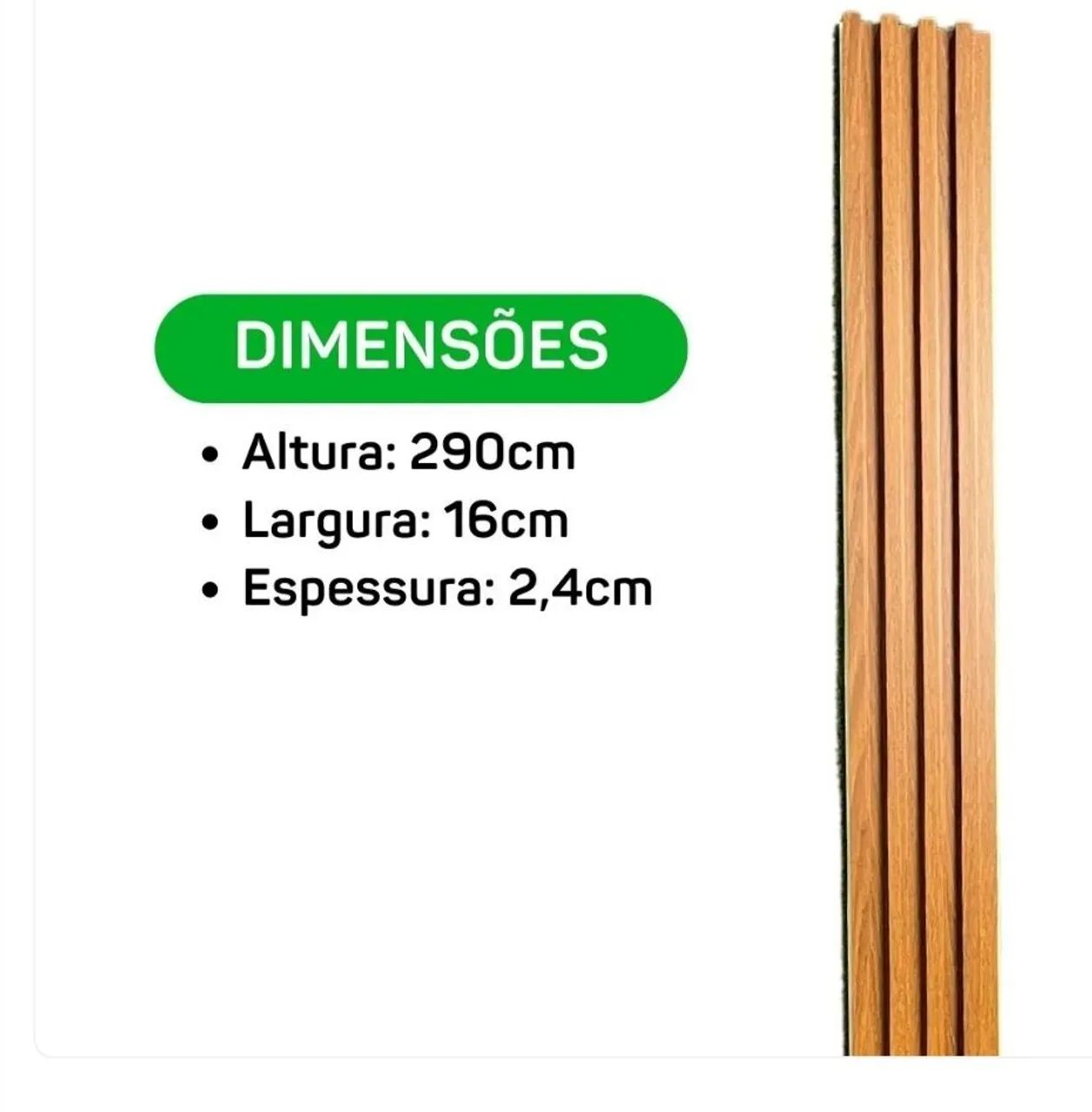 Painel ripado - Foto 4