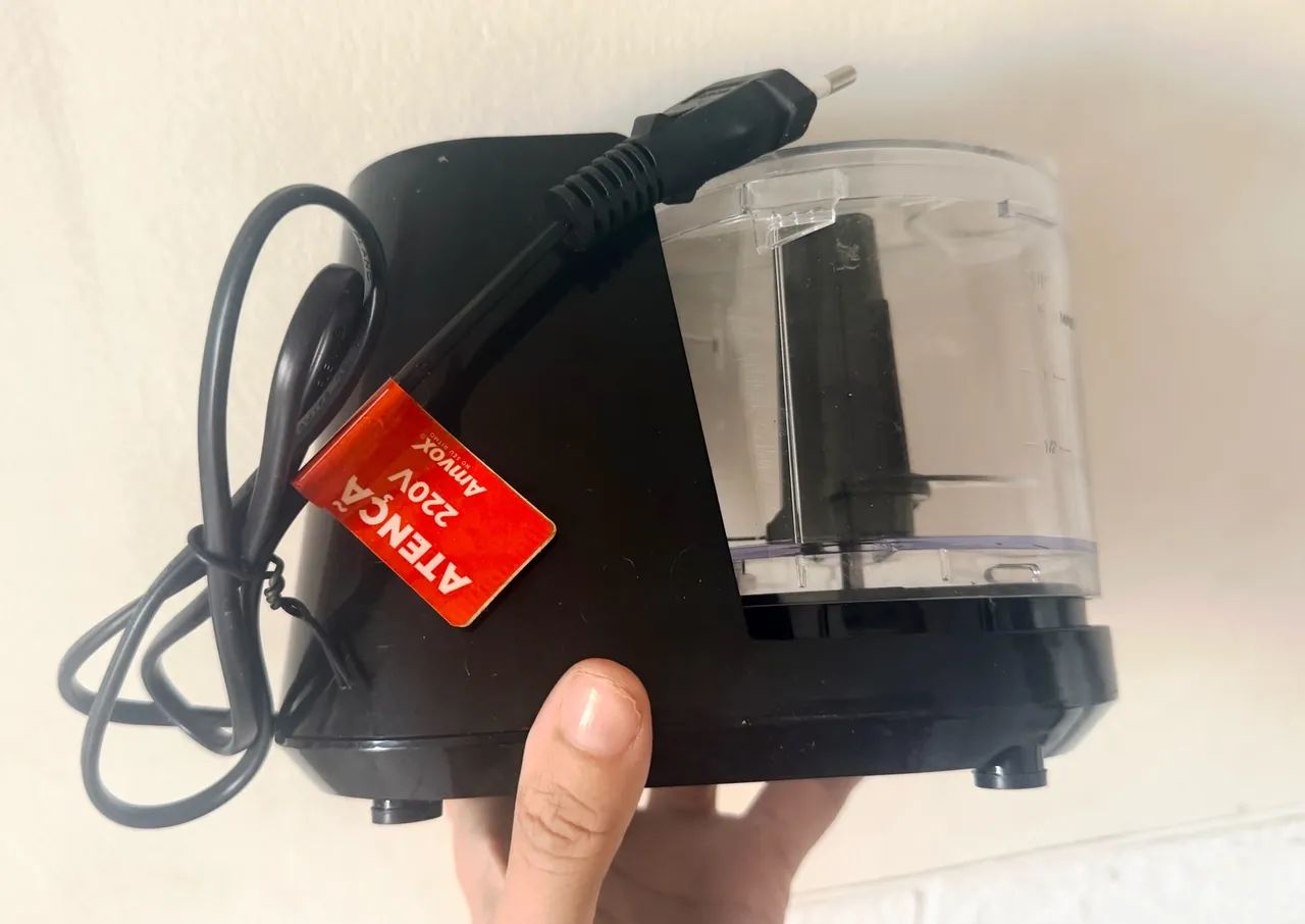 Mini processador elétrico Amvox - Foto 4