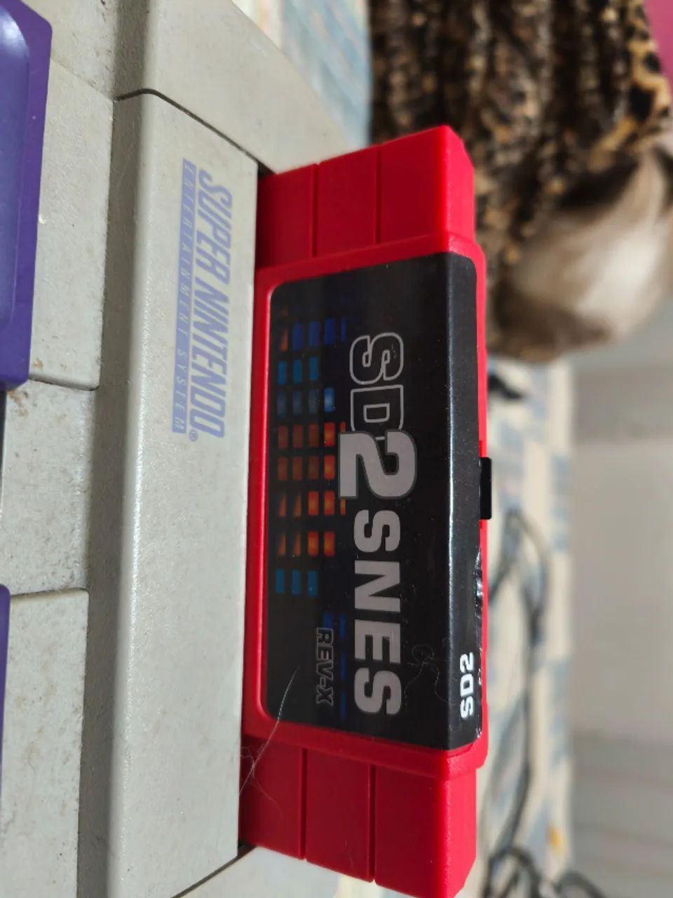 SUPER NINTENDO COM SD2SNES ULTIMA GERAÇÃO - Foto 2