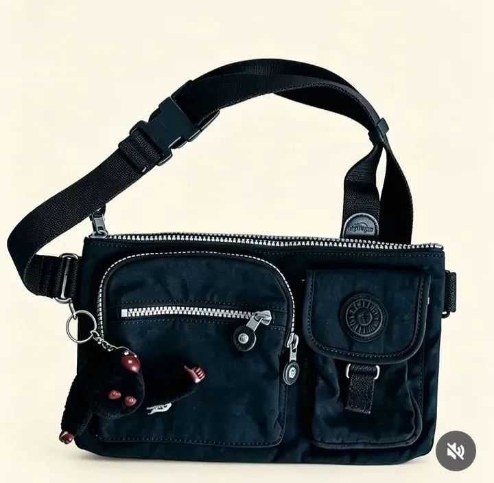 Bolsa kipling original preta comprada no Japão com nf  - Foto 2