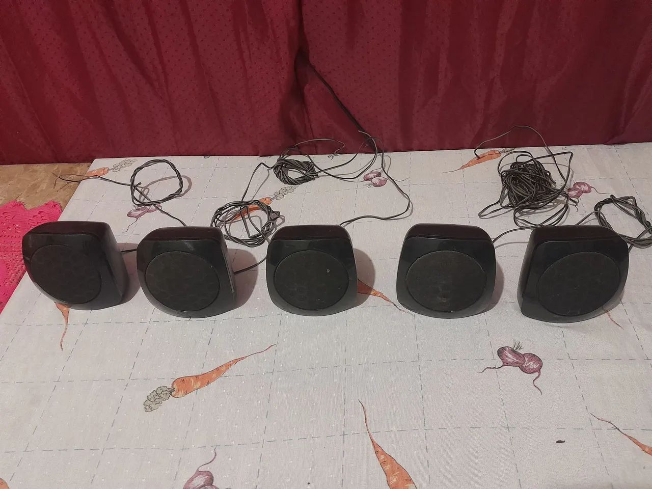 Pra vender caixinhas de home theater