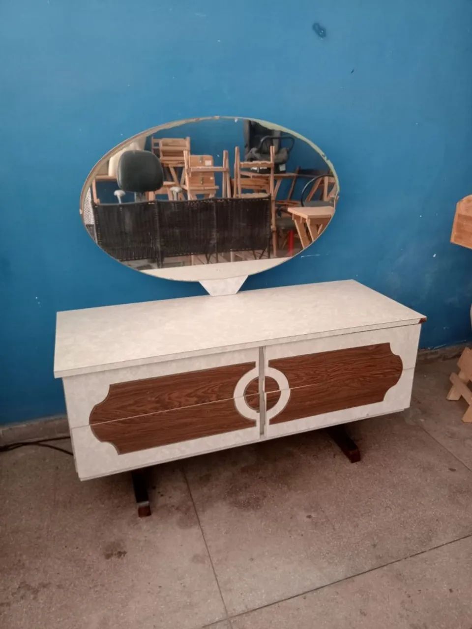 Penteadeira vintage em madeira  - Foto 3