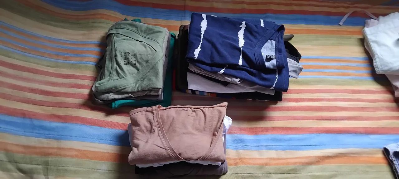 Lote de roupas