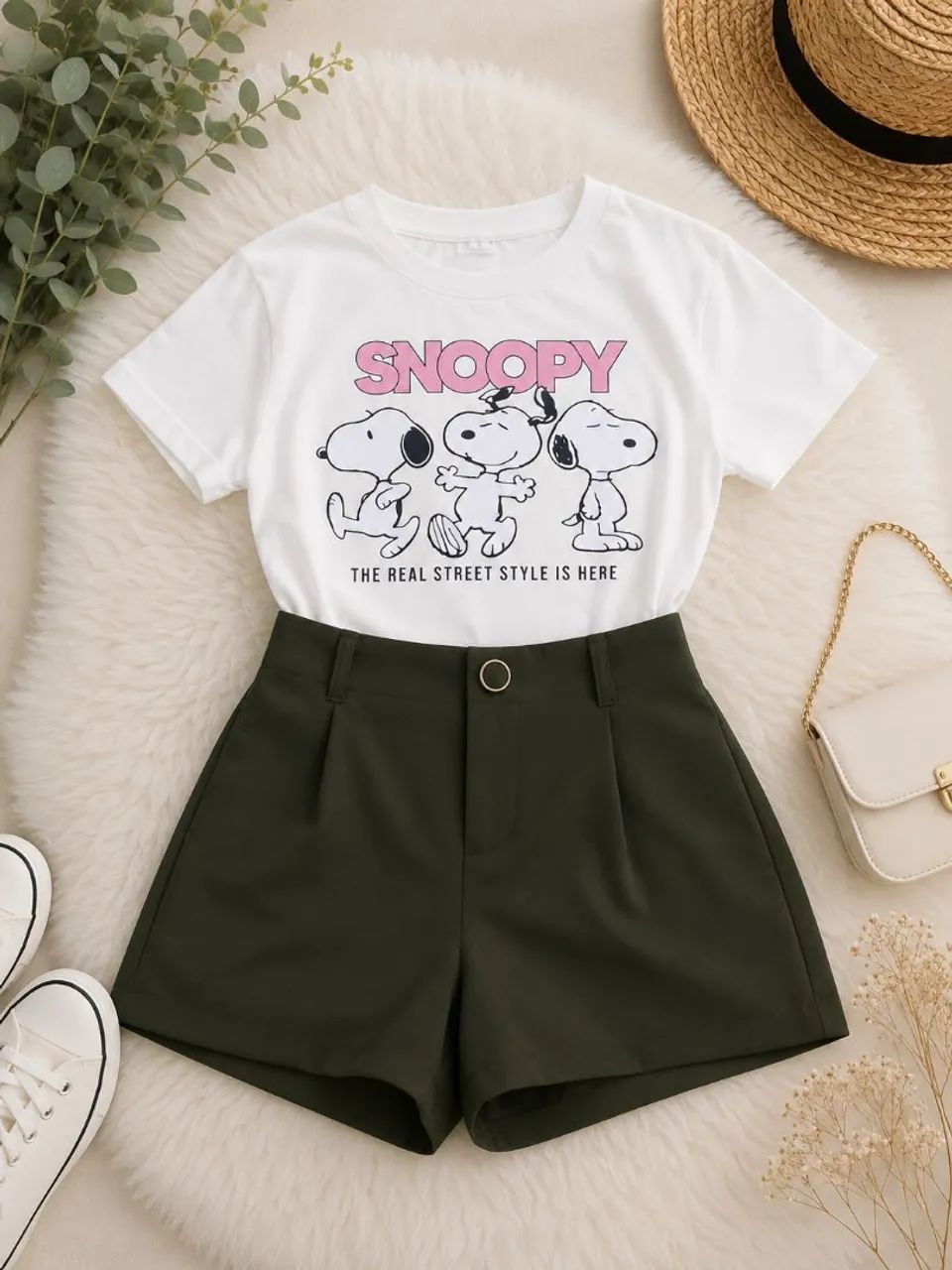 Roupas de verão feminina 