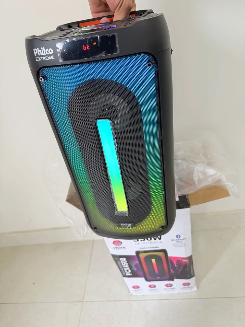Caixa de som Philco 3500wts nova - Foto 3