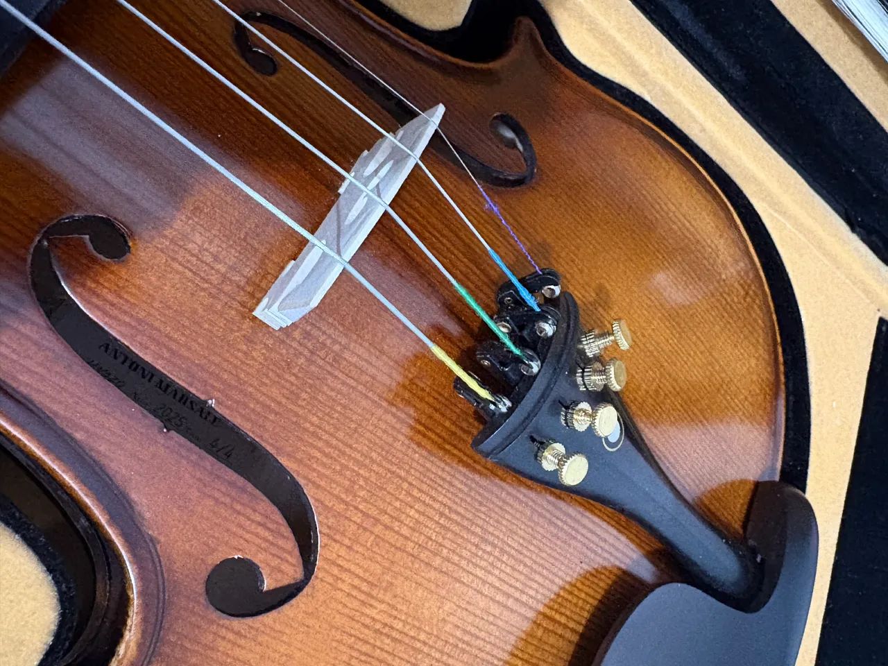 Violino HPG + Pedestral + Acessórios + Curso Completo de Violino - Foto 2