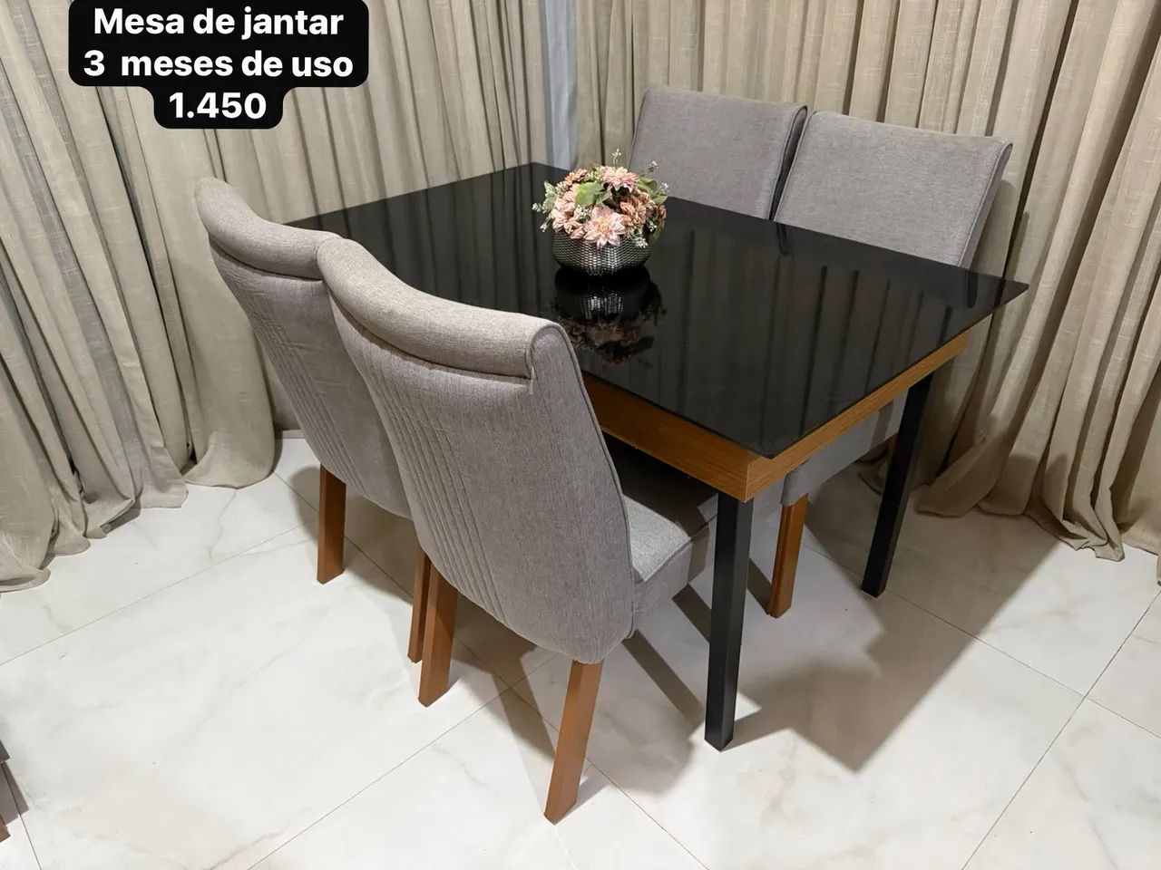 Lindas mesas de jantar 